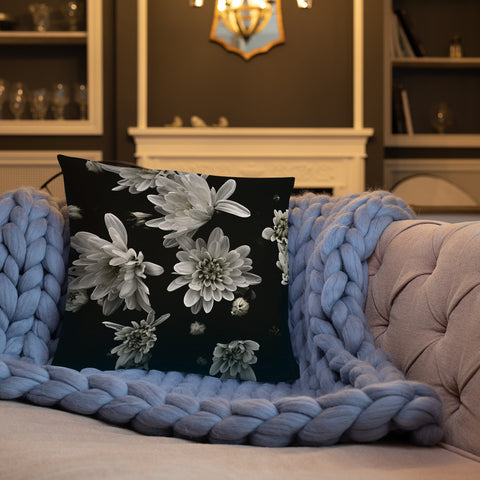 Silent Flowers Pillow