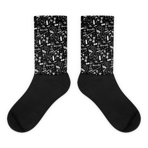 Sin With Me Pattern Socks
