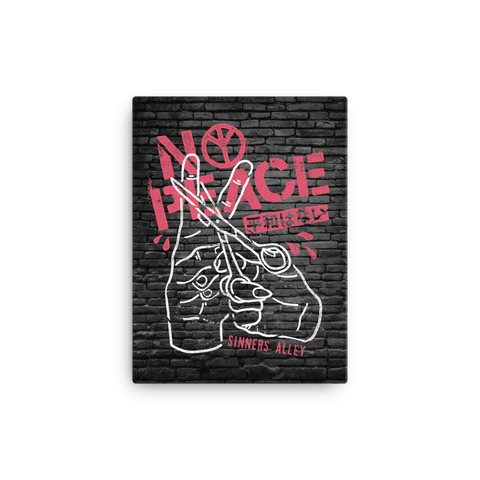 No Peace Canvas