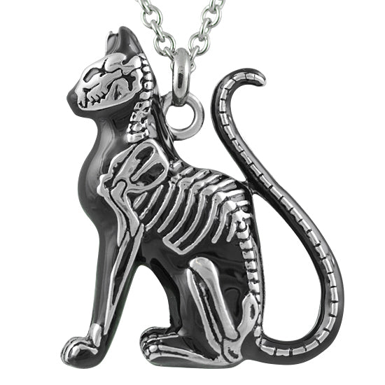 Feral Bones Cat Necklace