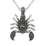 Black Scorpion Necklace