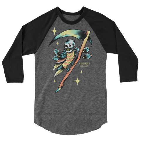 Death Bird 3/4 Sleeve Raglan Shirt